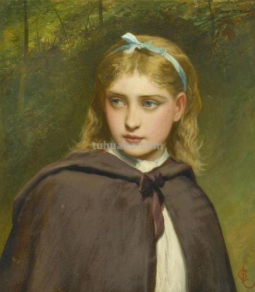 温婉丽人 - 英国古典人物水彩画作品选集