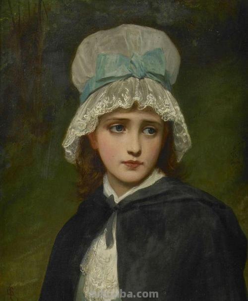 温婉丽人 - 英国古典人物水彩画作品选集