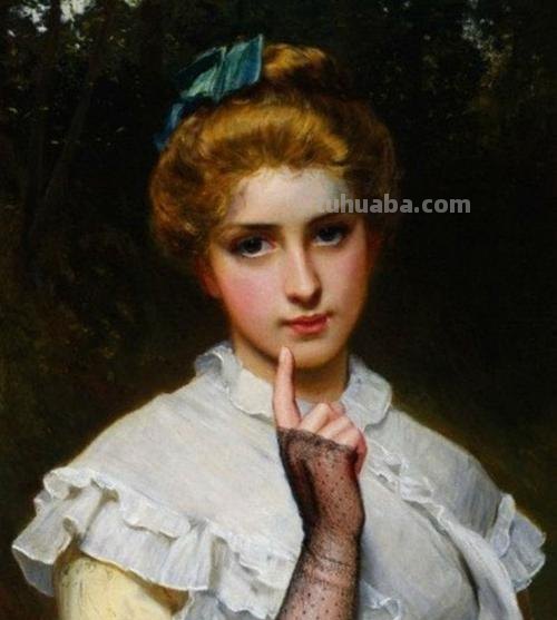 温婉丽人 - 英国古典人物水彩画作品选集