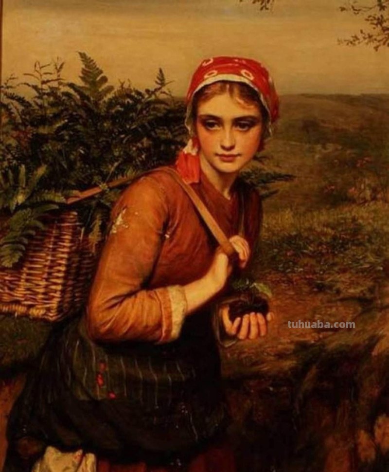 温婉丽人 - 英国古典人物水彩画作品选集