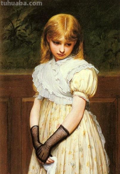 温婉丽人 - 英国古典人物水彩画作品选集