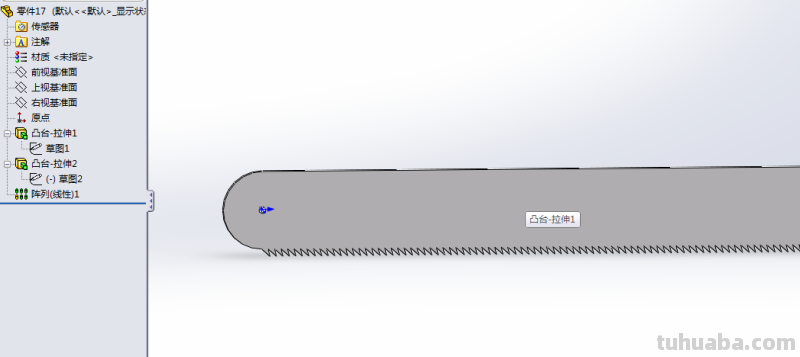 solidworks怎么画锯片