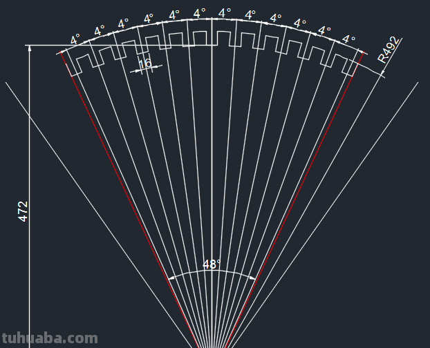 CAD画图,如图这些锯齿怎么画,求详解,我是初学?