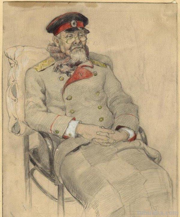 俄罗斯画家的速写作品