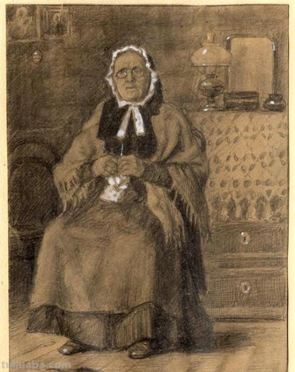 俄罗斯画家的速写作品