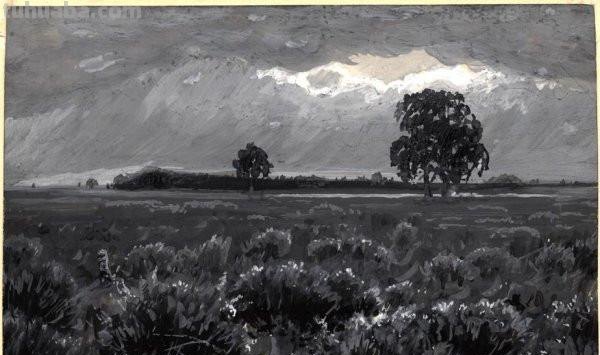 俄罗斯画家的速写作品