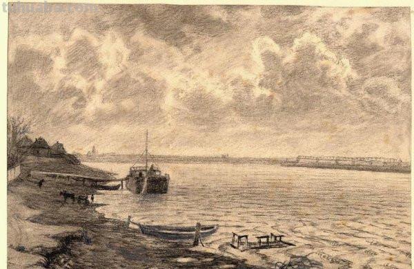 俄罗斯画家的速写作品