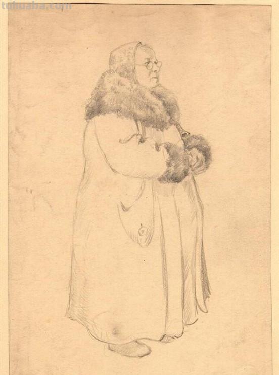 俄罗斯画家的速写作品