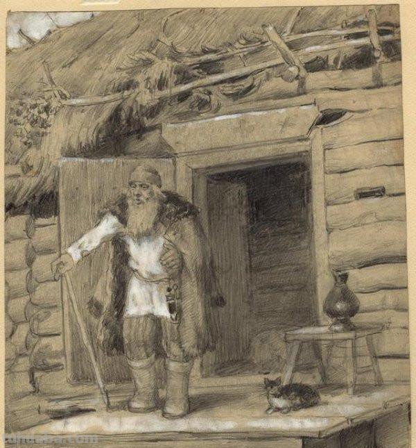 俄罗斯画家的速写作品