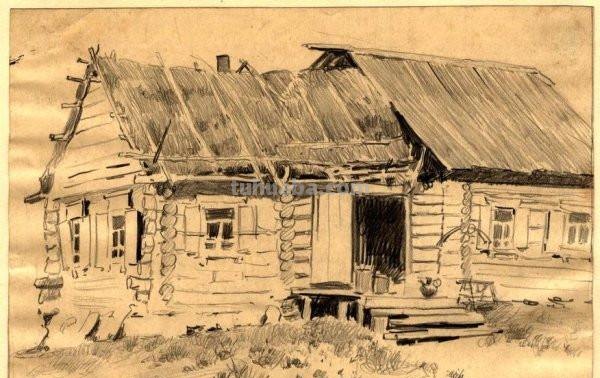 俄罗斯画家的速写作品