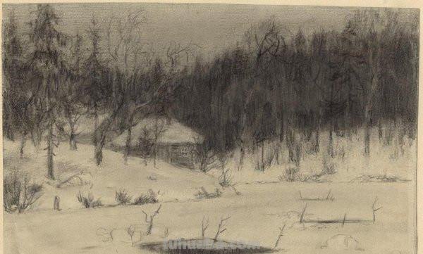 俄罗斯画家的速写作品