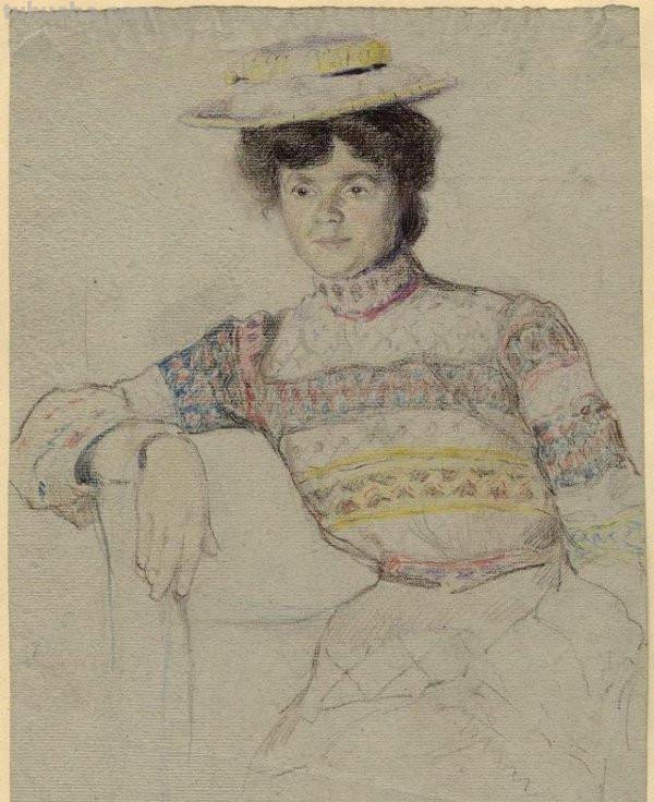 俄罗斯画家的速写作品