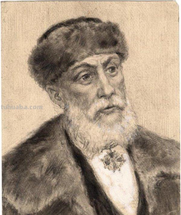 俄罗斯画家的速写作品