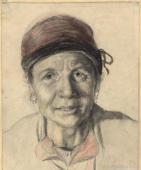 俄罗斯画家的速写作品