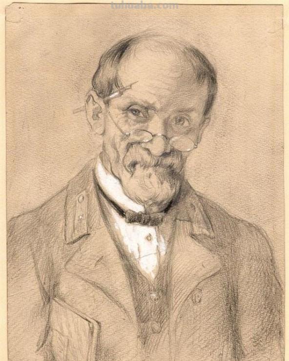 俄罗斯画家的速写作品