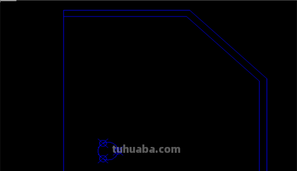 CAD中淋浴的怎么表示(在平面图上)