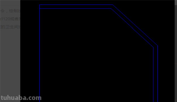 CAD中淋浴的怎么表示(在平面图上)