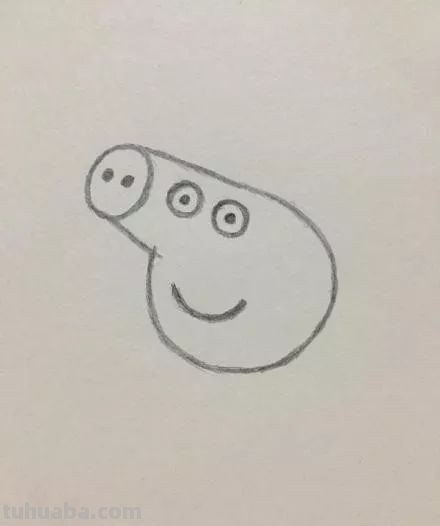 小猪简单画法