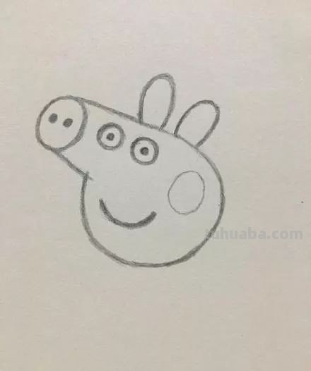 小猪简单画法