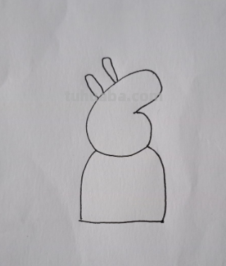 小猪画法简单又可爱