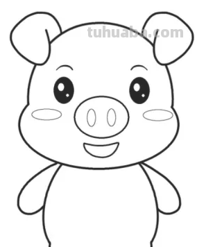 小猪怎么画