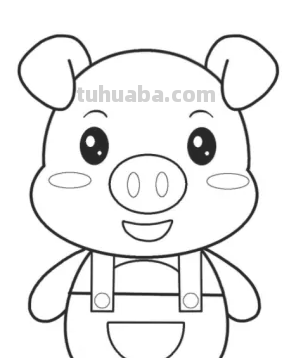 小猪怎么画