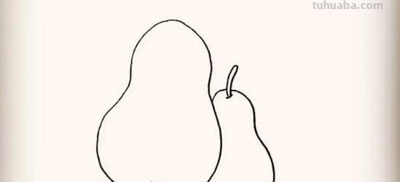 梨怎么画简笔画图片