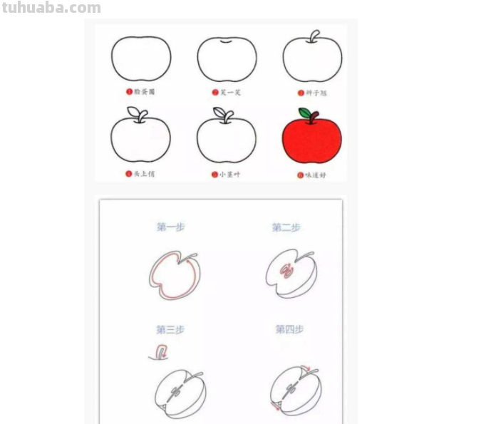 幼儿园水果简笔画教程大全，老师家长收藏备用