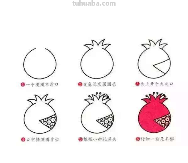 幼儿园水果简笔画教程大全，老师家长收藏备用