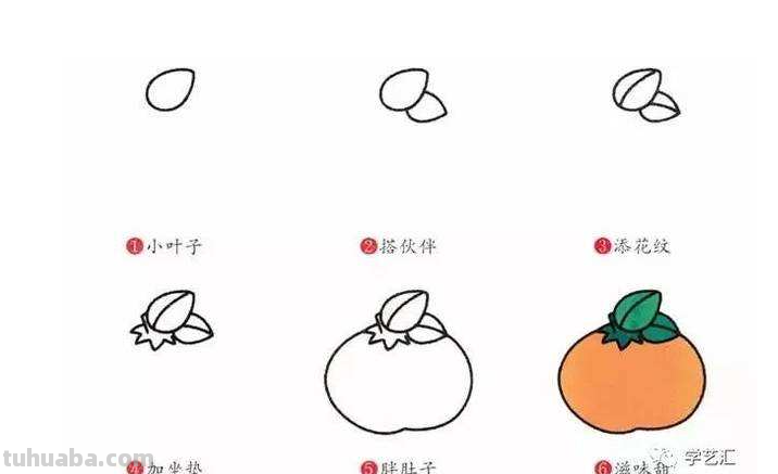 幼儿园水果简笔画教程大全，老师家长收藏备用