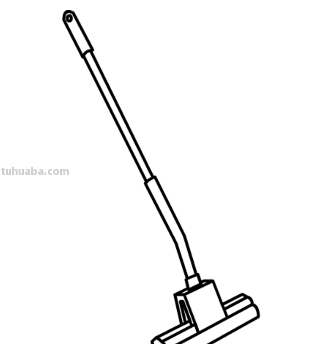扫把和拖把怎么画