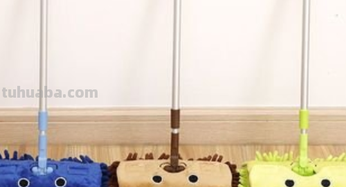 儿童拖把怎么画