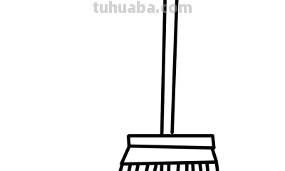 扫把和拖把怎么画