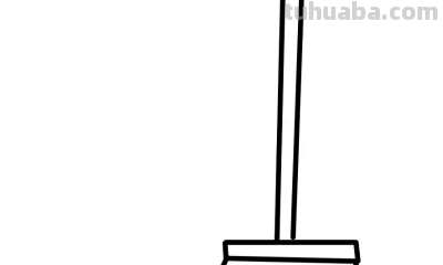 扫把和拖把怎么画