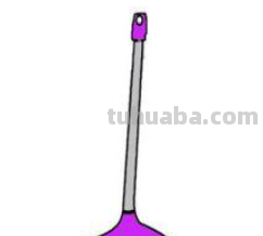 扫把和拖把怎么画