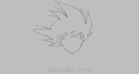 孙猴子速写 七龙珠孙悟空素描教程？