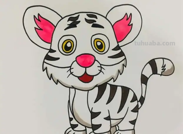 老虎简笔画教程 老虎简笔画教程视频