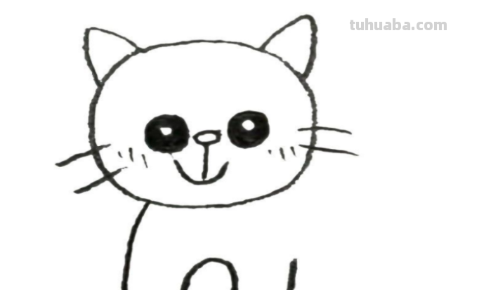 猫咪怎么画简笔画