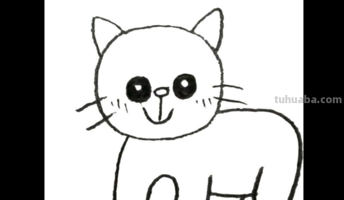 猫咪怎么画简笔画