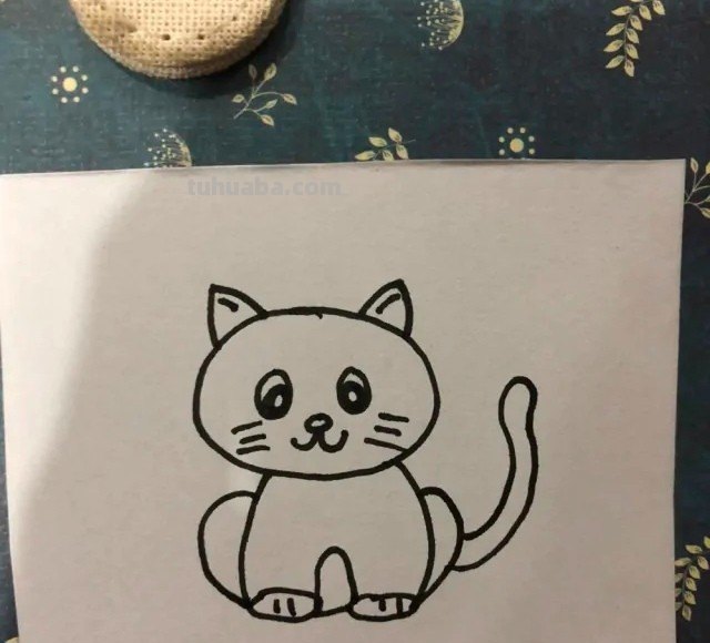 小猫咪怎么画?呆萌