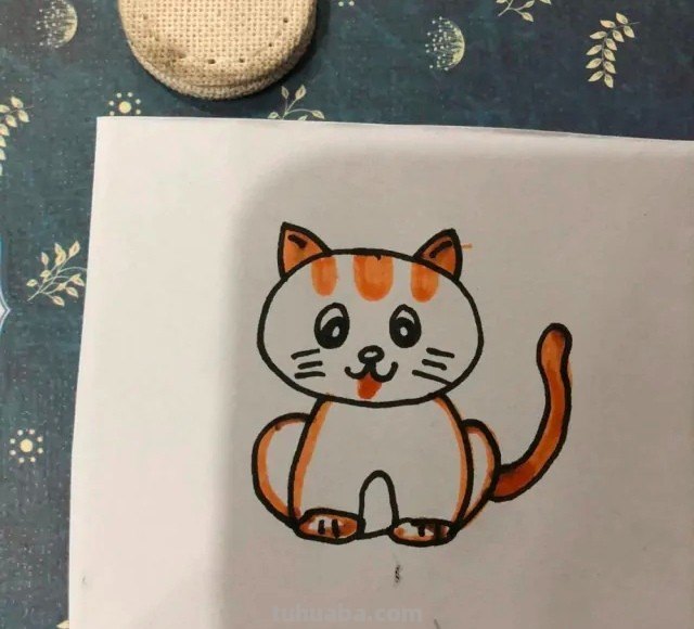 小猫咪怎么画?呆萌