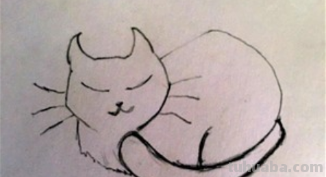 小猫咪怎么画?呆萌