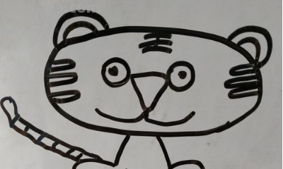 老虎怎么画