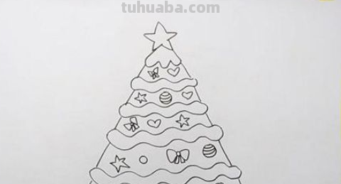 怎么画好看的圣诞树