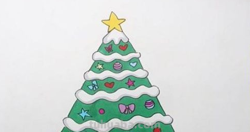 怎么画好看的圣诞树