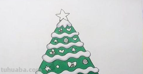 怎么画好看的圣诞树