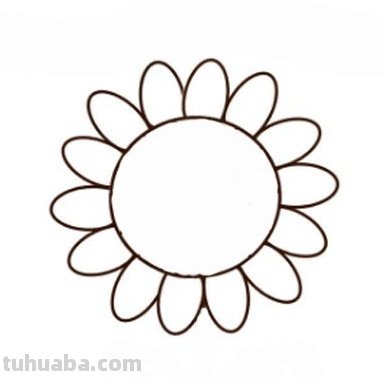 简笔向日葵怎么画