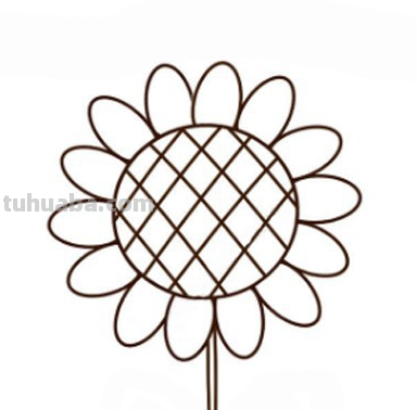 简笔向日葵怎么画