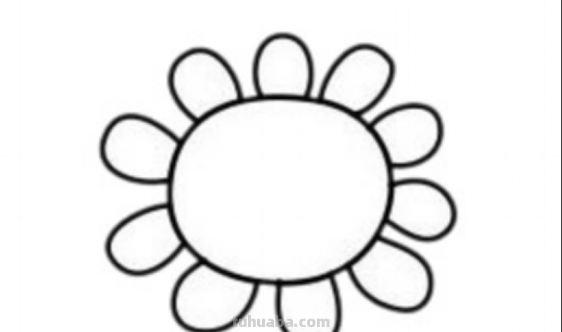 画向日葵怎么画