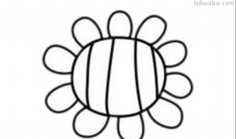 画向日葵怎么画